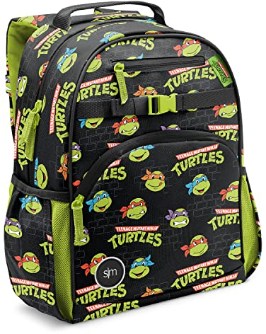 Simple Modern Unisex Kinder Fletcher Rucksack, TMNT: Turtles Unite, 12 Liter