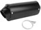 Powersports Schalldämpfer Auspuff 32 Mm 1,3 Zoll Auspuff Schalldämpfer Schwarz für 90 110 125 150 160 Atv Pit Bike Motorrad Auspuff Schalldämpfer Pit Bike