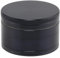 Evergreen Labs Grinder Metálico, Molinillo de Especias y Condimentos, 100% de Aluminio, 4 Piezas, Negro, 63mm