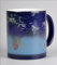 Magische Tasse - Tag und Nacht Weltkarte, Wärmeempfindliche Keramiktasse, NASA Satellitendaten Design, 300 ml Fassungsvermögen, Farbwechsel Erde bei Tag und Nacht