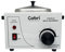 Gabri Waxing Kit Wax Heater Warmer with Temperature Control, Single or Double Wax Pot for Hair Removal, Digital Wax Machine for Women and Men, Ideal for Home, Barber, Salon Use (Single Pot White)