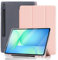 DAORANGE Custodia Cover per Samsung Galaxy Tab S10 FE 10,9 Pollici 2025 / S9 FE / S9 11 Pollici 2023 con Portapenne, Cover Ultra-sottile Leggero, Supporto Trifold e Auto Svegliati/Sonno (Rosa)