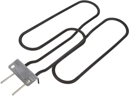 Homoyoyo Ersatz Heizelement Edelstahl 230v 2200w für Elektrogrill Q140/q1400 Elektrisches Heizrohr Kompatibel Robustes Grillelement für Effizientes Grillen