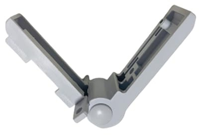 2412125011 Fridge Freezer Compartment Door Hinge，Compatible for Electrolux，Compatible for Dometic，Rm 6/7/8 Rge 2100(1pcs)
