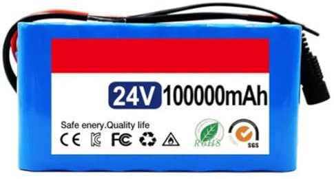 24V 100AH Electric Scooter Replacement Battery 7S3P Waterproof Lithium-Ion Battery Rechargeable Battery Suitable for Wheelchairs and Toy Cars XT60