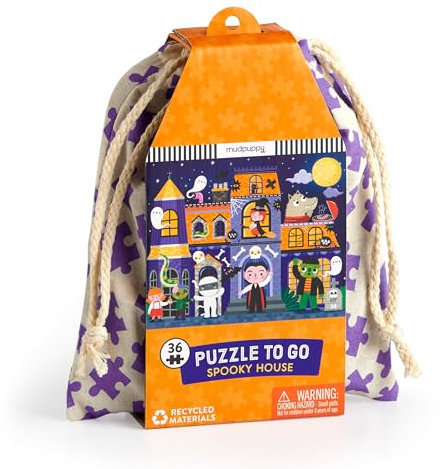 Spooky House Puzzle to Go: 36 Pieces