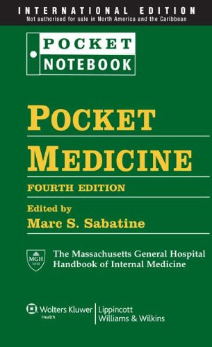 Pocket Medicine: The Massachusetts General Hospital Handbook of Internal Medicine (Pocket Notebook Series)