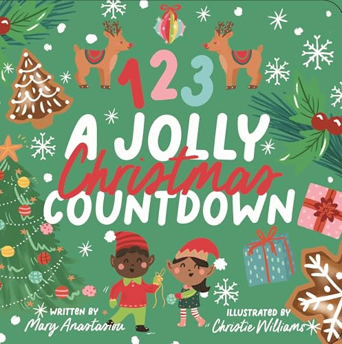 123 A Jolly Christmas Countdown Board Book