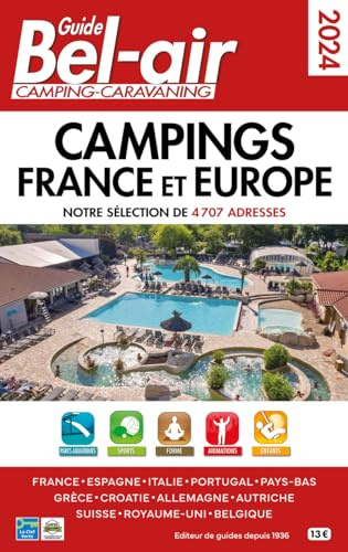 Guide Bel Air campings France et Europe 2024
