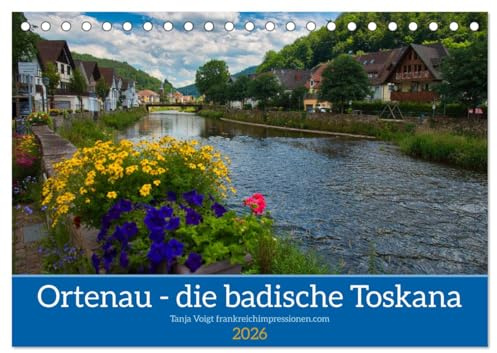 Ortenau - die badische Toskana (Tischkalender 2026 DIN A5 quer), CALVENDO Monatskalender