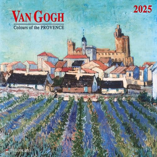 van Gogh – Colours of the Provence 2025: Kalender 2025 (Tushita Fine Arts)