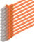 1aTTack.de 10x 2m Câble Réseau Cat6 Cat 6 - RJ45 Ethernet LAN DSL Routeur Modem - Orange