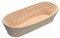KitchenCraft Home Made Banneton / Bread Proofing Basket, Oval, Rattan, 27 x 13 cm