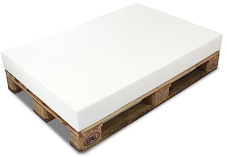 MSS e.K. PALETTENKISSEN MATRATZENKISSEN (120 x 80 x 12 cm) Schaumstoff FÜR EUROPALETTE / RG40 / Auflage