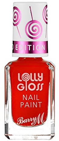 Barry M Cosmetics Lolly Gloss Nail Paint, Orange Fizz