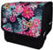 FAHRRADTASCHE 26 28 Erwachsene Satteltasche Gepäckträgetasche Doppel 2x15l / Einzelne 1x15l (14. Duo - Blumen)