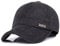 VoilaLove Cappello da Baseball da Baseball con Visiera a Becco di Lana Calda Invernale in Lana da Uomo, con scaldamani a Pieghe (X-Nero)