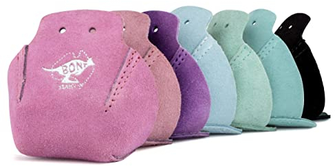 Bont Roller Skates | 100% Australian Suede Toe Cap Guard Protectors | Roller Skate Derby Speed | Pair - Pistachio Green Suede