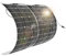Panneau Solaire Monocristallin Souple 200W 12V (2 pièces 100W) avec câble Solaire module Photovoltaïque étanche pour surface non plane, caravane et toit