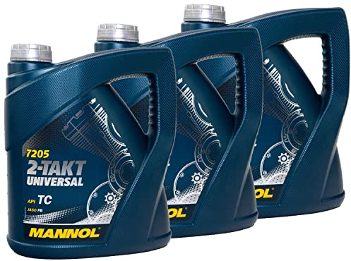 Motoröl Motor Öl MANNOL Universal 2-Takt API TC 3 X 4 Liter