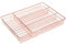 EliteKoopers 1Pcs Rose Gold Metal Wire Kitchen Cutlery Tray Organiser Holder Drawer For Insert Tidy Storage Cady