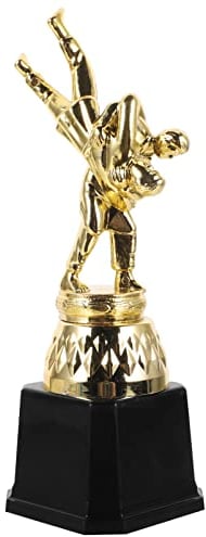 BESPORTBLE Trophée De Lutte Modèle De Trophée Pour Enfants Trophée Bol Coupe Du Trophée Du Tournoi Trophée De Foot Trophées Modèle De Trophée Pour Le Sport Plastique Football Jouet