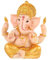 Yardwe Palmen-Buddha-Ornament Elefanten Geschenke Lord Ganesh Ganpati Skulptur Elefantengott Figur Herr Der Erfolgsskulptur Herr Von Skulptur Meditationsfigur Büro Zu Hause Ganni Harz