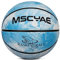 MSCYAE Basketball Größe 5,Basketball für Kinder,Mini Basketball Größe 3,Indooor Outdoor Basketball Blau Weiß 5