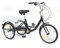 20 Zoll 8 Geschwindigkeit 3 Rad Dreirad Erwachsenen Fahrrad mit Einkaufskorb für Senioren, Mädchen, Jungen, Männer und Frauen