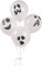 20 Stück Halloween Luftballons Halloween Party Deko Kinder 12 Zoll Halloween Party Latex Ballons für Halloween Geburtstag Party Dekoration