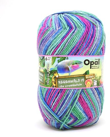 OPAL 6-Fach 150g Regenwald 19 - Die Urwaldschule 11345 - zappeliger Klassenclown Francis