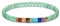 CrystalTears Grüner Aventurin Armband Damen 4mm Beads elastischer Perlenarmband mit echte Chakra Steine Reiki Talisman spirituelle Geschenke