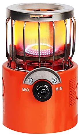 Energieeffiziente Heizungen, Mini-Gasheizung, 2000 W, Outdoor-Camping-Ofenöfen, tragbare Picknick-Grillöfen, Outdoor-Heizofen, Kochofen-Wärmer zum Kochen, Rucksackreisen, Eisfische