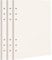 JOYISEN 3 Packung A5 Nachfüllbares Papier Blanko 100GSM Nachfüllpapier 135 Blätter/270 Seiten 6 Löcher Nachfülleinlagen für A5 Notizbuch Skizzieren Zeichnen DIY Bullet Journal (Beige)