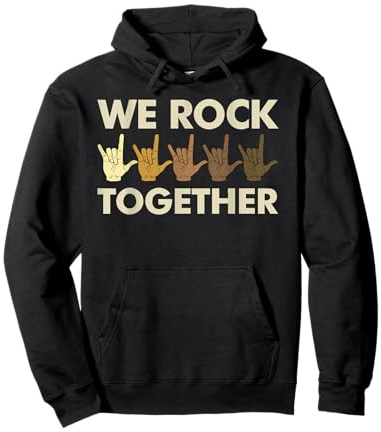 Nosotras rockeamos juntas We rock together Pullover Hoodie