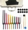 Solfeggio Stimmgabel-Set, 432 Hz, Ungewichtet, Bunt, 10 Stück - Chakra-Musik Mit Geschenkbox Und 2 Gummischlägeln Für Meditation, Klangheilung