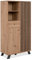 Homestyle4u 2744, Kommode Sideboard 80 cm breit Industrial Style Highboard Holz Eiche Schrank mit Schublade Anrichte