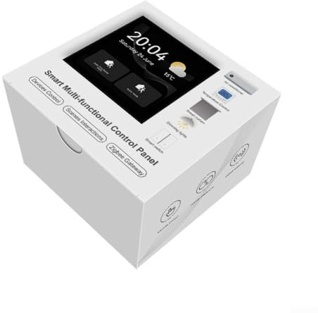 Para Tuya Smart Home 4 pulgadas Multifuncional Inteligente Control Central Pantalla Táctil Para ZigBee Panel De Control Central Para Dispositivos Tuya