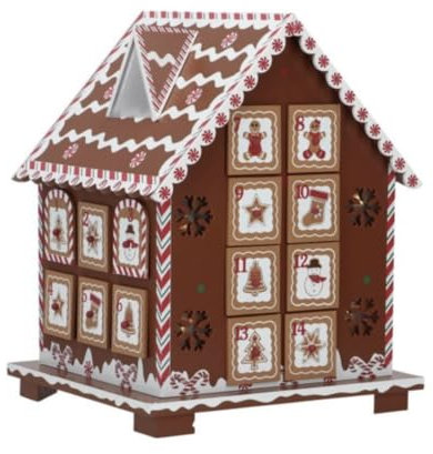 Calendario Dell'Avvento Casetta Di Marzapane - Varzi Il Natale Dal 1956