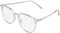Blaulichtfilter Brille Damen Herren, Blaulicht Filter Brille Ohne Stärke, Blaulichtfilterbrille Blaufilter Computerbrille Gaming, Anti Blue Light Glasses, Lesebrillen Sehhilfe Brille (Transparente)