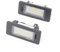 LED Number Plate Light,Number Plate Light 2PCS Super Bright Number License Plate For Skoda Octavia 3 Superb B6 Rapid Combi Yeti 5L Fabia Mk2 Mk3