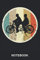 Notebook: Tandem Mountainbike MTB Bicycle Cycling Biking Bike Rider Cyclist Cycle Retro Vintage Grunge Style | Diary, Notebook and Journal | Size 6 x ... Pages | Softcover | Blank Wide Ruled Paper