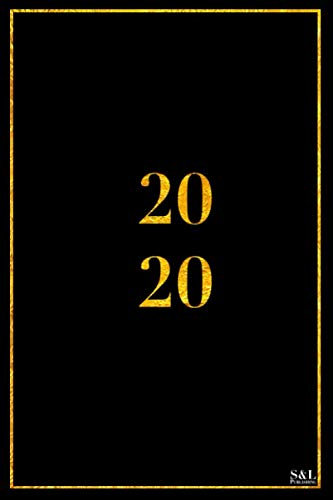 2020: A5 Minimalistischer Kalender Jahreskalender Planer Terminkalender Taschenkalender mit Wochenübersicht