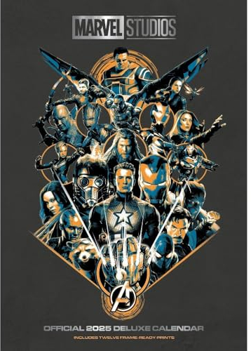 Marvel A3 Deluxe Calendar 2025