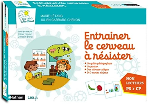 Entraîner le cerveau à résister - Coffret : 1 guide pédagogique + 1 poster + 240 cartes + 5 attrapes piège- Non lecteurs - PS à CP