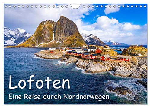 Lofoten - Eine Reise durch Nordnorwegen (Wandkalender 2026 DIN A4 quer), CALVENDO Monatskalender: Atemberaubende Landschaften, Fjorde und ... Reise durch Nordnorwegen (CALVENDO Natur)