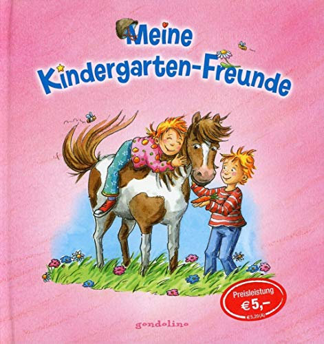 Meine Kindergarten-Freunde: Ponys - Eintragbuch für Kindergartenkinder ab 4 Jahren