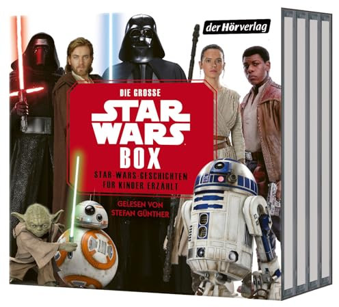 Die große Star-Wars-Box: Star Wars 5-Minuten-Geschichten - Star Wars 5-Minuten-Geschichten 2 - Star Wars Abenteuer - Star Wars Abenteuer 2