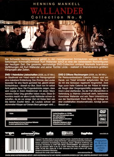 Wallander Collection No. 6 [2 DVDs]