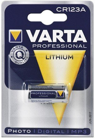Varta CR123A 1-BL Single-use Battery Litio 3V - Batterie (Single-use Battery, Litio, Cilindrico, 3 V, 1 pezzo(i), 1600 mAh)